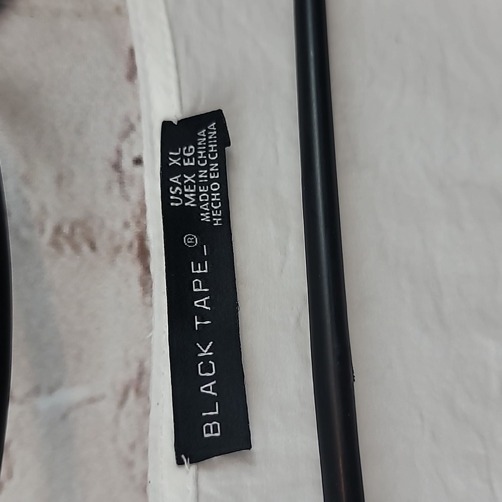 black tape white top xl new nwt - Picture 5 of 7